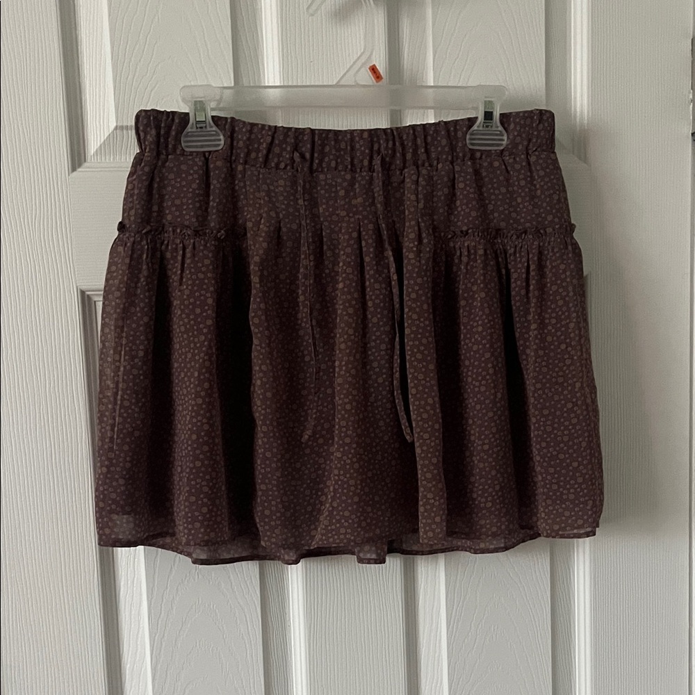 Old Navy Dark Brown Mini Skirt